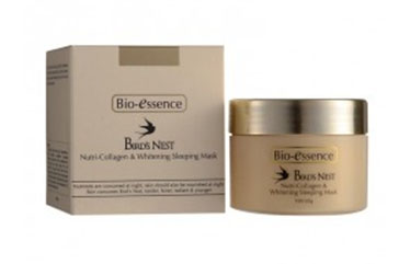 รูปภาพของ Bio-Essence Bird s Nest Nutri-Collagen Whitening Sleeping Mask 60g มาร์ค (ใหม่)